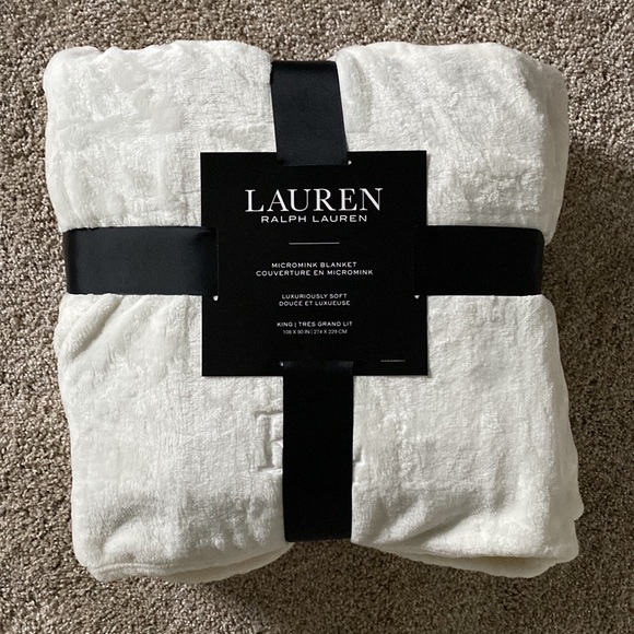 Lauren Ralph Lauren Bedding Nwt Lauren Ralph Lauren Micromink Plush